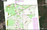 Master Map 10 Mar 2012 with some GPS Waypoints